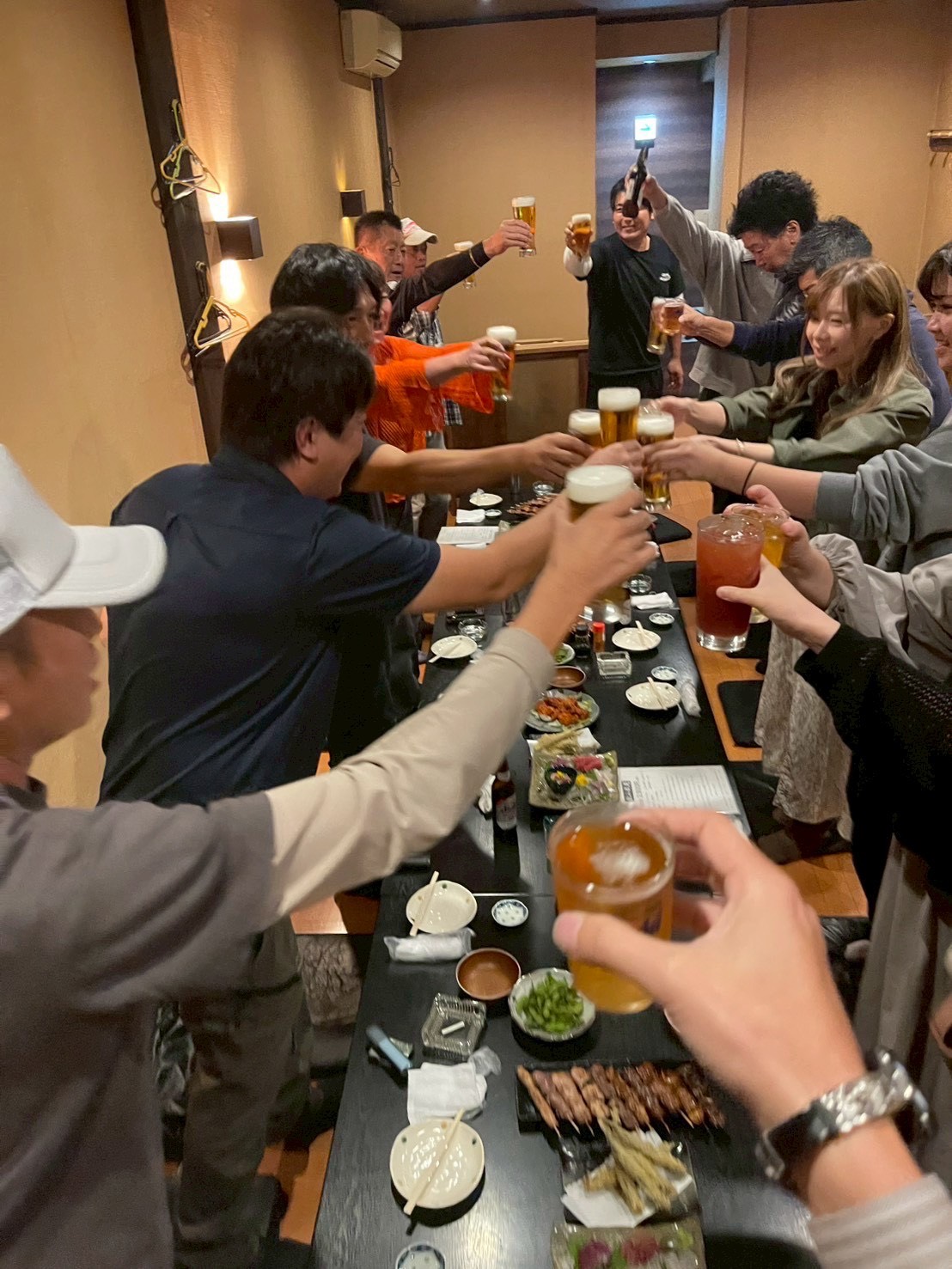 去年のあしたもグループ新年会